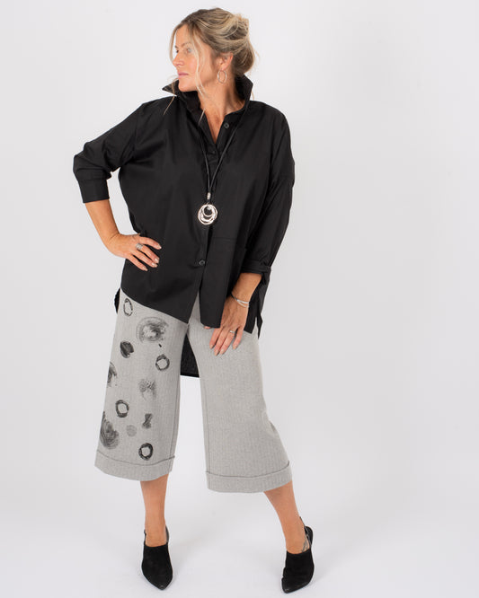 CIRCLE HERRINGBONE PANT
